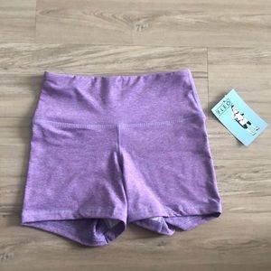 FLEO x Barbella high waisted shorts